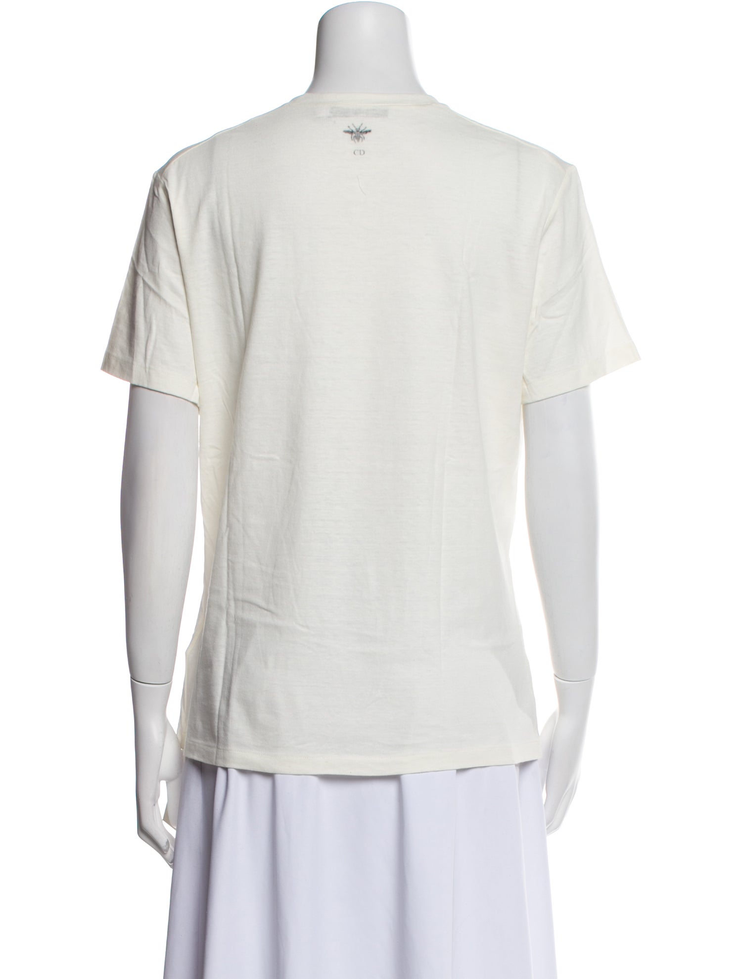 Christian Dior Graphic Print Crew Neck T-Shirt